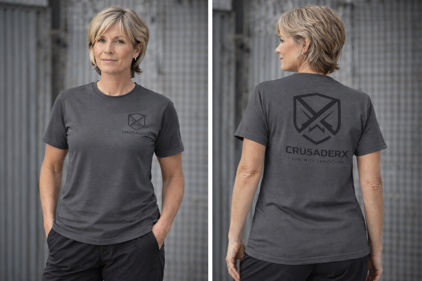 CrusaderX Conviction Tee - Flagship Edition