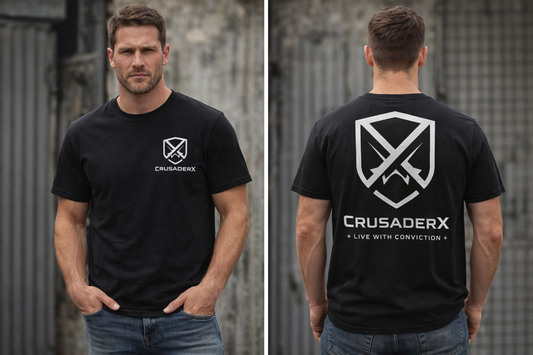 CrusaderX Conviction Tee - Flagship Edition